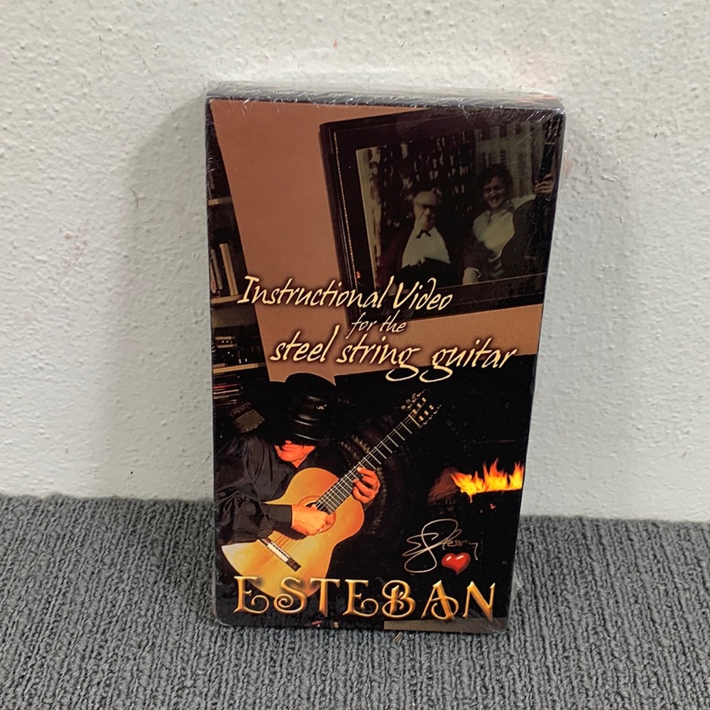 Esteban Instructional Video for the Steel String Guitar Vol 2 VHS 2003 New